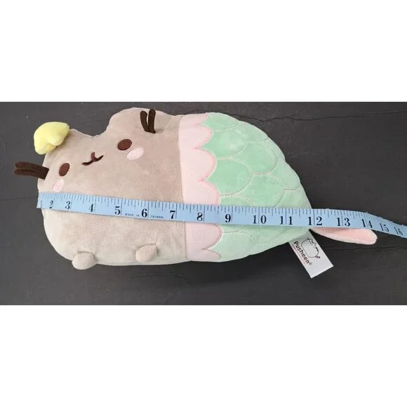 Pusheen Mermaid Plush Toy Gund Cat Star Mersheen Soft 14 Inches Stuffed Purrmaid - Picture 10 of 10